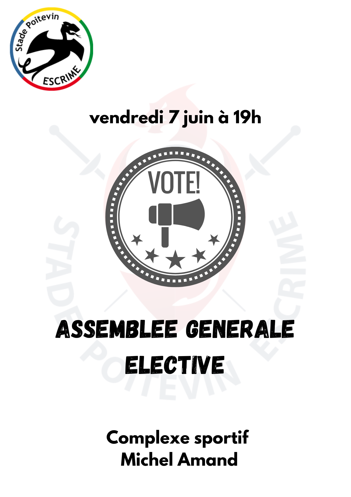 Assemblee générale ELECTIVE